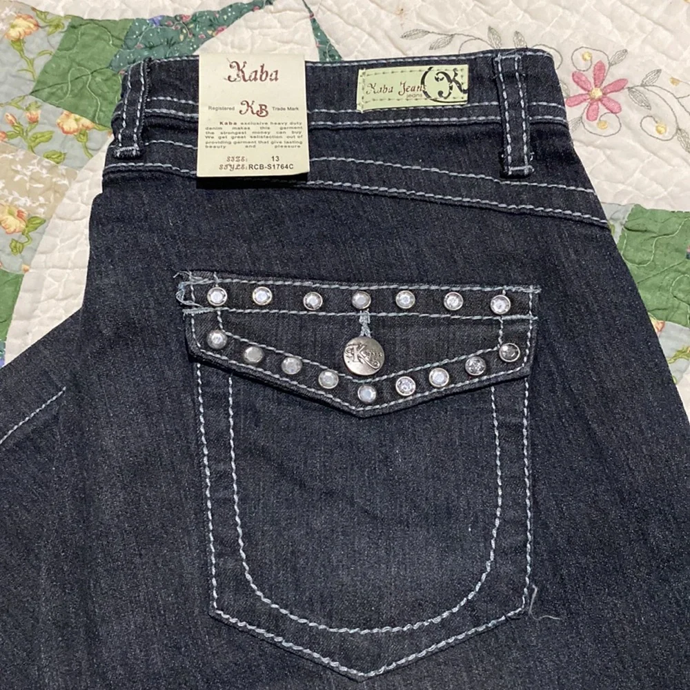 KABA JEANS Capri size 13 - Picture 2 of 9